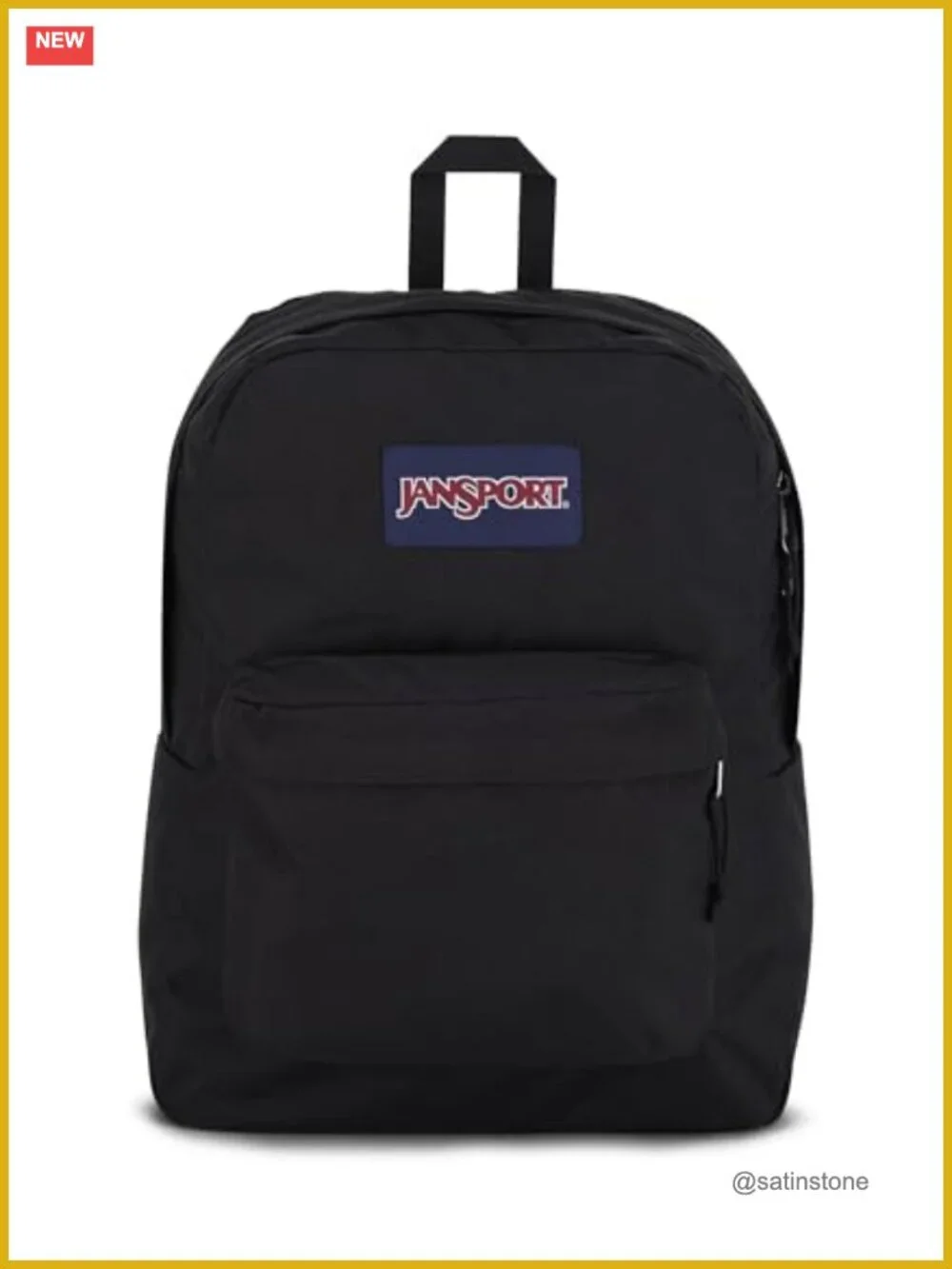 Durable Lightweight Bookbag with Padded Shoulder Straps and Utility Pocket
